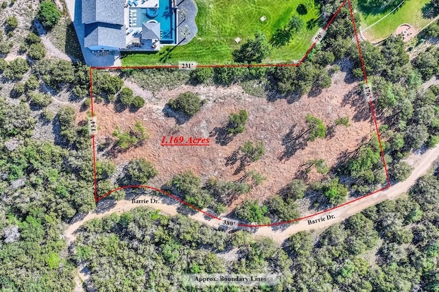 1155 Barrie Dr, Austin TX, 78734 land for sale