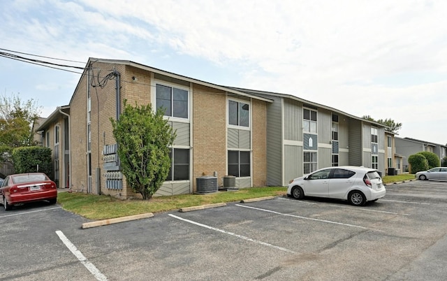 view of property featuring central AC