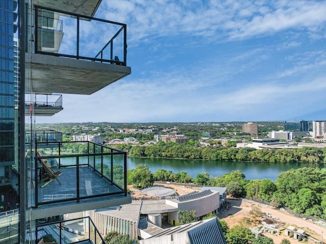 70 Rainey St Unit 1408, Austin, TX 78701 - water view with nearby urban area