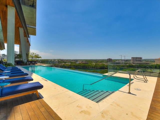 70 Rainey St Unit 1408, Austin, TX 78701 - community pool featuring a patio area