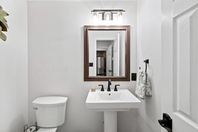 bathroom with toilet