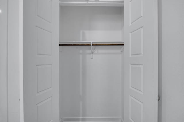 view of closet