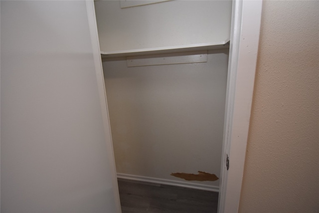 view of closet