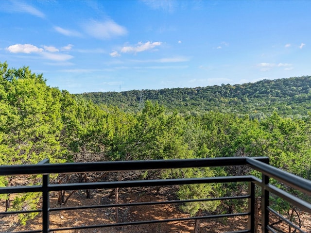 view of mountain feature