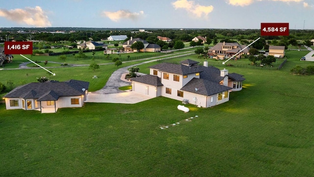 124 Park Place Dr, Georgetown, TX 78628 - view from above of property