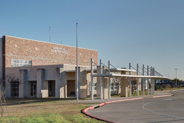 view of building exterior