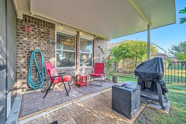 view of patio