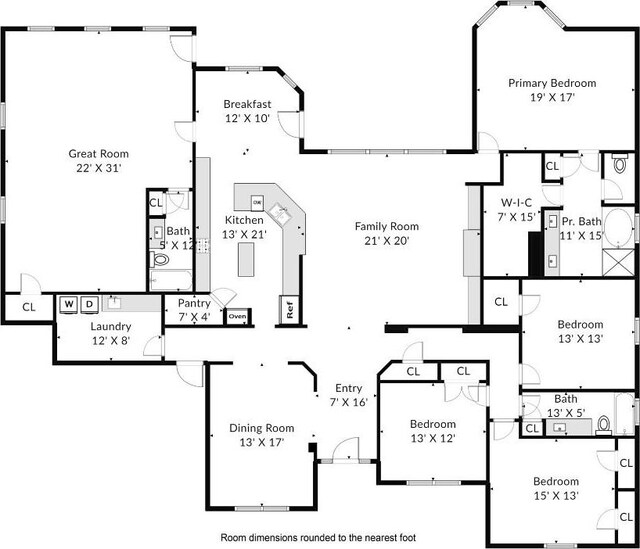 1900 County Road 245, Georgetown, TX 78633 - view of floor plan / room layout