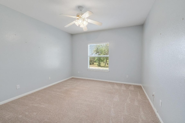 1900 County Road 245, Georgetown, TX 78633 - empty room with a ceiling fan and light colored carpet