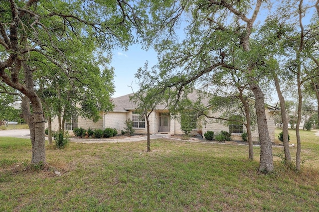1900 County Road 245, Georgetown, TX 78633 - obstructed view of property with a front yard