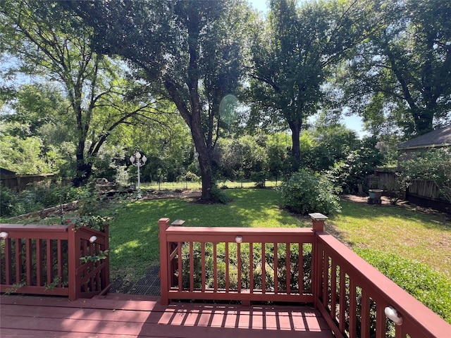 11205 Appletree Ln, Austin, TX 78726 - view of wooden terrace