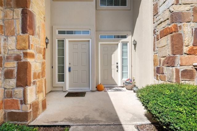 view of property entrance