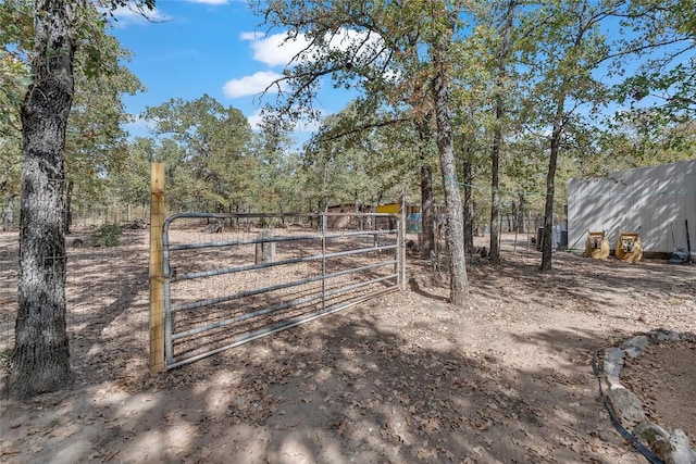 320 Pope Bnd S, Cedar Creek, TX 78612 - view of yard featuring a gate
