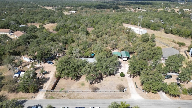 320 Pope Bnd S, Cedar Creek, TX 78612 - aerial view of property's location featuring a forest