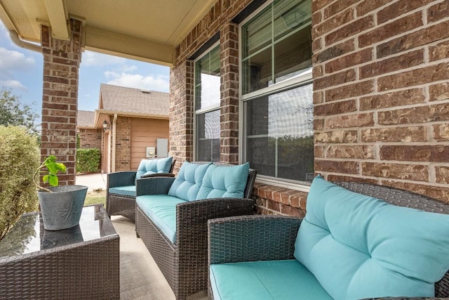 13708 Sierra Wind Ln, Elgin, TX 78621 - view of patio with outdoor lounge area