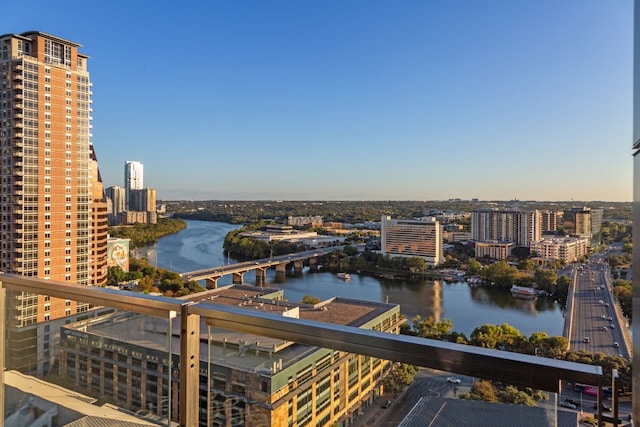 property view of water