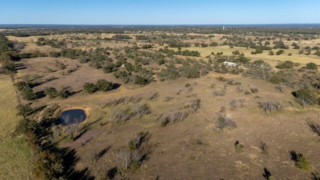 bird's eye view featuring a rural view