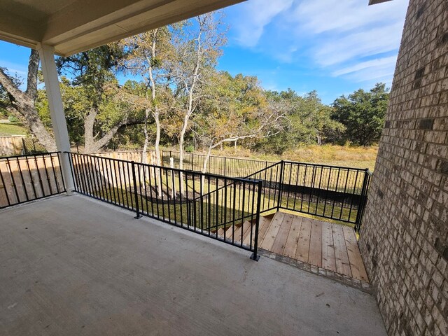 1709 Garret Oaks Ln, Georgetown, TX 78633 - view of patio