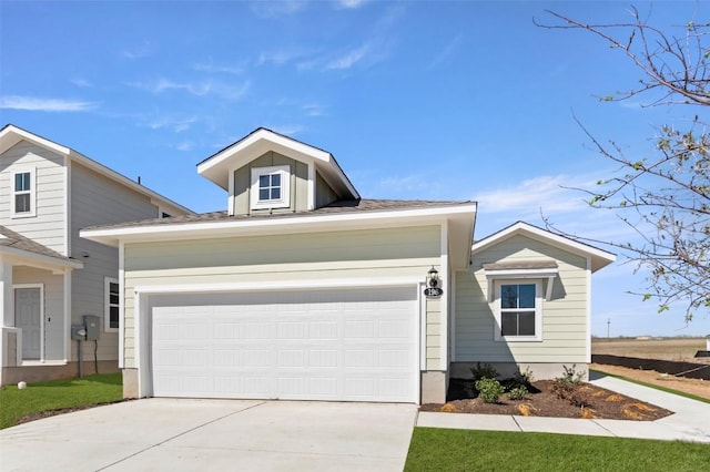 196 Lavender Ln, Elgin, TX 78621 - view of front of property with driveway and an attached garage