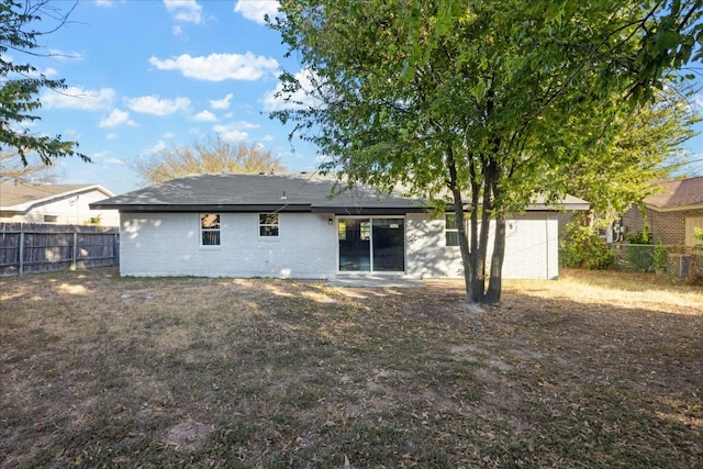 view of rear view of house