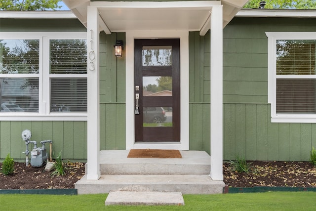 view of entrance to property