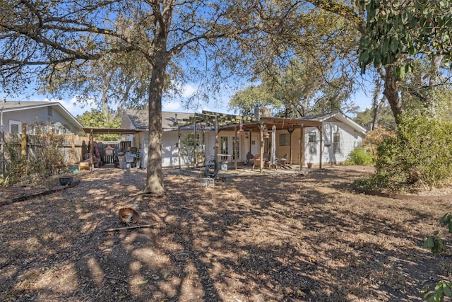 view of rear view of house