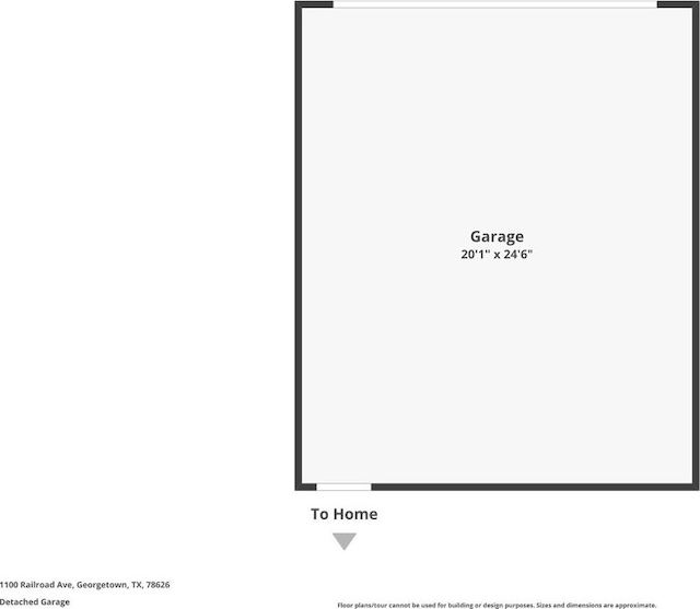 1100 Railroad Ave, Georgetown, TX 78626 - view of layout