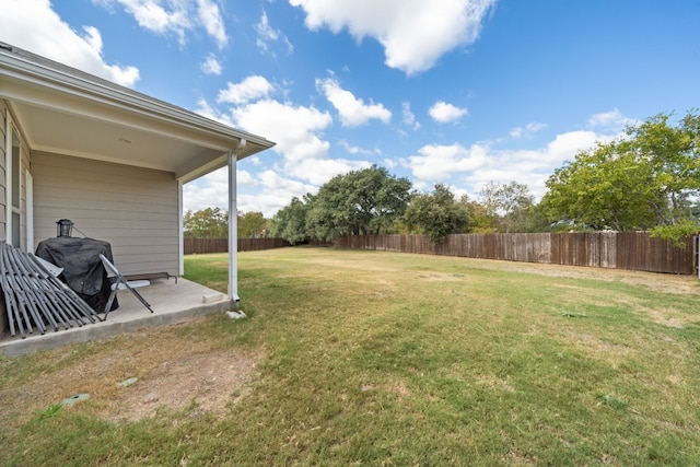 view of yard