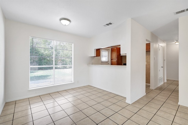 view of tiled empty room