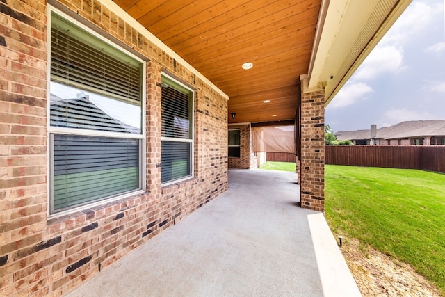 view of patio / terrace