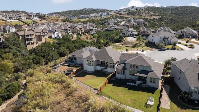 18201 Hewetson Cv, Austin, TX 78738 - aerial perspective of suburban area