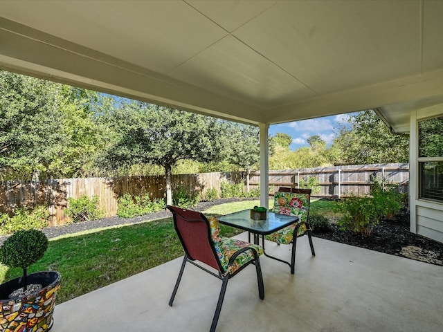 view of patio / terrace