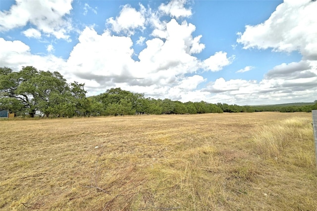 view of nature with a rural view