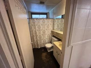 4906 Westfield Dr, Austin, TX 78731 - bathroom with vanity and a shower with curtain