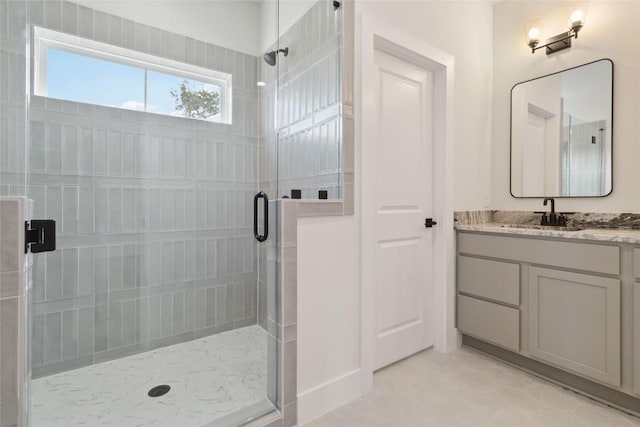 343 Cottle Town Rd Unit A, Smithville, TX 78957 - full bath with a shower stall and vanity