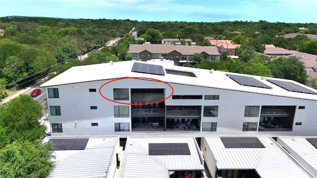 2612 W 12th St Unit 401, Austin, TX 78703 - view of property with a wooded view