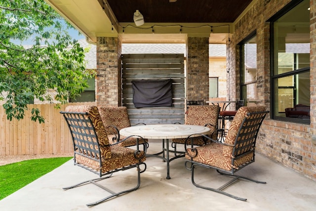 view of patio