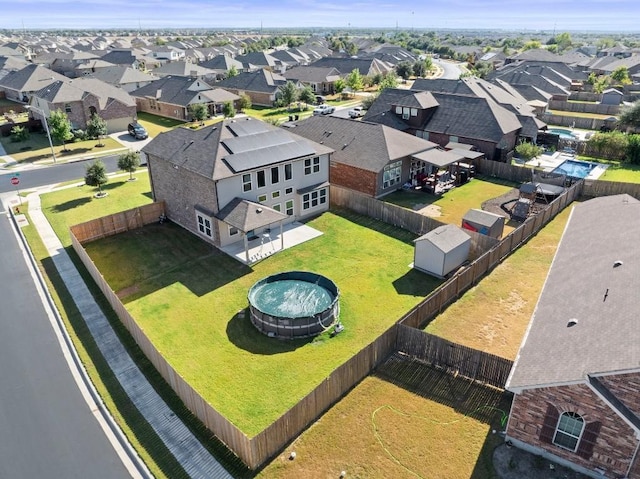 424 Hendelson Ln, Hutto, TX 78634 - aerial view of residential area