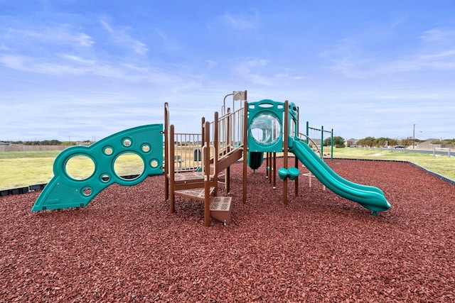 view of play area