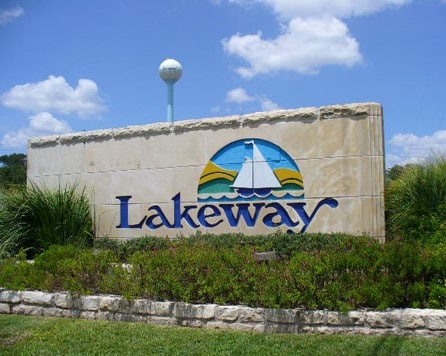 335 Lombardia Dr Unit 19E, Austin, TX 78734 - view of community sign