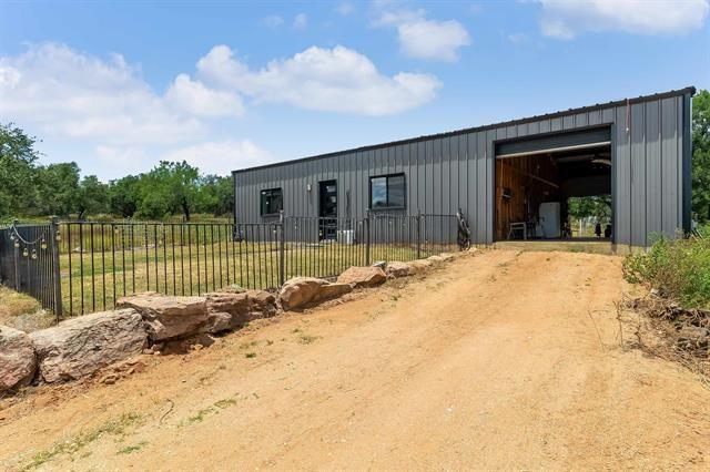 view of horse barn