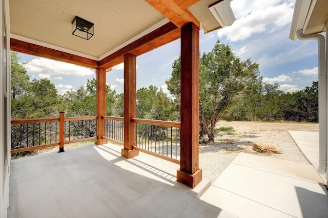 view of patio