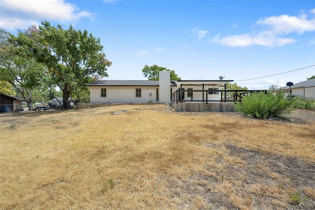 view of back of house