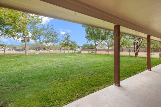 116 Wren St, Highland Haven, TX 78654 - view of yard with a patio