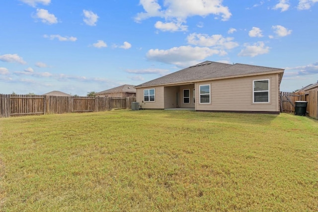 1336 Twin Estates Dr, Kyle, TX 78640 - rear view of property with cooling unit