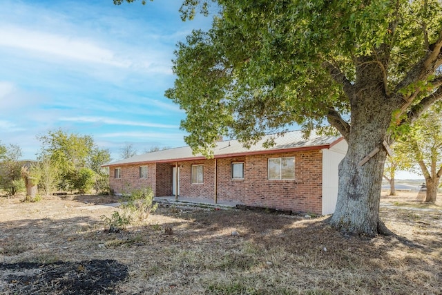 view of rear view of house