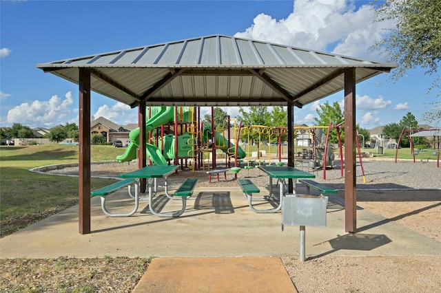 view of play area