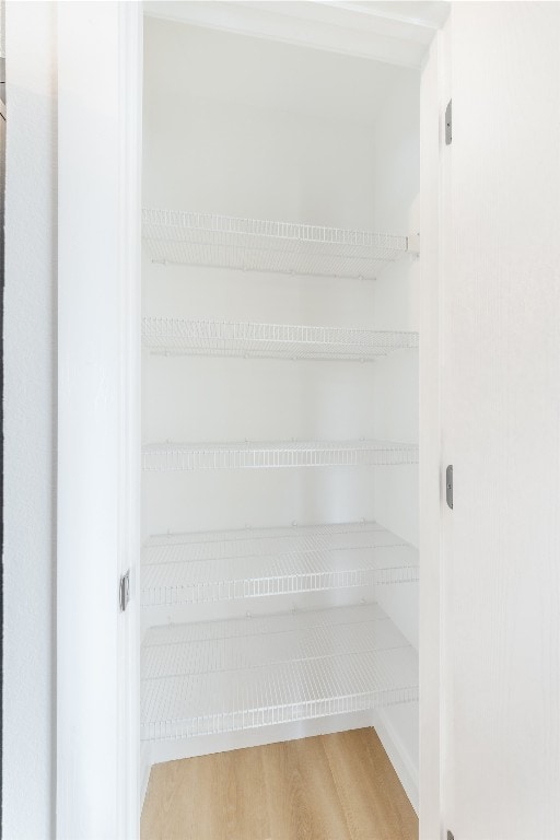 view of pantry