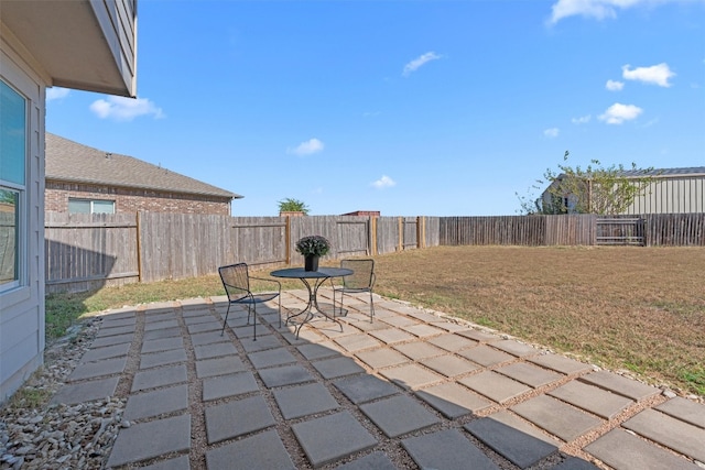 view of patio