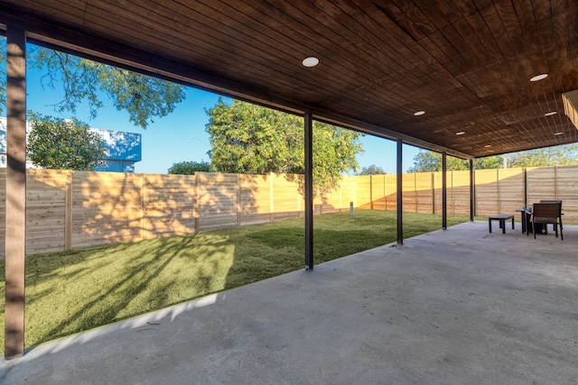 view of patio / terrace